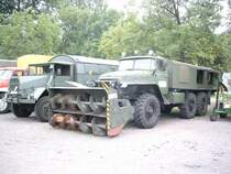 URAL 375D mit Schneefr�se beim Bulldog nd Oldtimerterffen in Markleeberg 2003