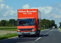 MB Atego von  Möbel Brucker  bei Euskirchen - 03.09.2015