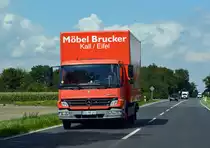 MB Atego von  Möbel Brucker  bei Euskirchen - 03.09.2015