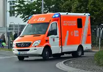 MB Sprinter  Rettungsdienst Kreis Euskirchen  im Einsatz - 20.09.2015