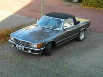 Mercedes Benz - Baureihe 107 - am 23.10.2015 in Boltenhagen.