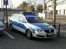 VW Passat der Bundespolizei am 25.10.15 in Mannheim 