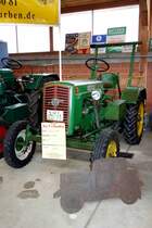 Hela D16 sucht einen neuen Herrn bei der Bulldogmesse in Alsfeld, Oktober 2015