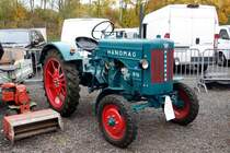 Hanomag R19 sucht einen neuen Herrn bei der Bulldogmesse in Alsfeld, Oktober 2015