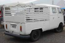 VW T 1 steht auf der Freigeländefläche bei der Bulldogmesse in Alsfeld, Oktober 2015