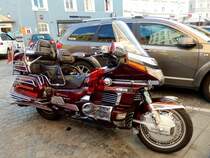 HONDA GoldWing(Baronesse, am Stelzhamerplatz in Ried; 150901