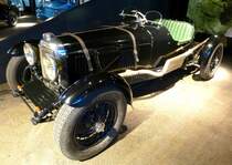 Lagonda 16/80, englischer Oldtimer von 1932, 6-Zyl.Reihenmotor mit 1991ccm und 65PS, Vmax.130Km/h, Automobilmuseum Volante Kirchzarten, Okt.2015