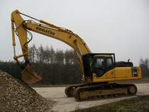 Komatsu PC 340 NLC-7 am 16.01.2011 in Bitburg