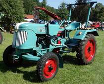 Güldner 14 PS, gesehen bei der 2015er Oldtimerausstellung in Pferdsdorf/Thüringen, 08/2015