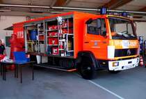 MB 814 der Feuerwehr Langenselbold ausgestellt am  Tag der offenen Tür  der Feuerwehr Langenselbold im August 2015