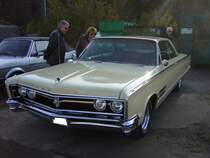 Chrysler 300 Coupe des Modelljahres 1966. Oldtimertreffen Industriemuseum Ennepetal am 01.11.2015.