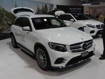 Mercedes-Benz GLC (GLK Nachfolger). Foto: 30.10.2015, Auto Zürich.