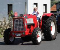 Hanomag, unterwegs beim Festzug anl. der 2015er Oldtimerausstellung in Pferdsdorf/Thüringen, 08/2015