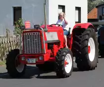 Hanomag, unterwegs beim Festzug anl. der 2015er Oldtimerausstellung in Pferdsdorf/Thüringen, 08/2015