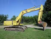 Komatsu PC 210 LC-6 active in Echternacherbrücl, 27.06.2010