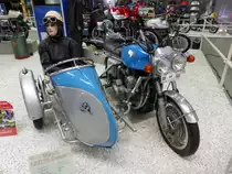 Münch 1200 TTS mit Beiwagen im Technikmuseum Speyer am 02.11.2015