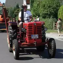IHC unterwegs beim Festzug anl. der 2015er Oldtimerausstellung in Pferdsdorf/Thüringen, 08/2015