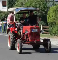 IHC unterwegs beim Festzug anl. der 2015er Oldtimerausstellung in Pferdsdorf/Thüringen, 08/2015