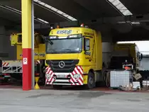 Eisele AG Mercedes Benz Actros V8 Schwerlast Zugmaschiene am 06.11.15 im Rahmen einer vereinbarten Foto Session in Maintal