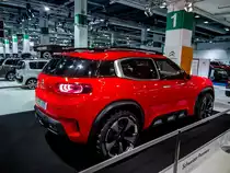 Citroen  Aircross (Rückansicht), gesehen auf dem Auto Zürich am 30.10.2015.