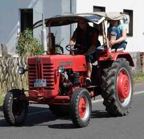 IHC, unterwegs beim Festzug anl. der 2015er Oldtimerausstellung in Pferdsdorf/Thüringen, 08/2015