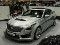 Cadillac CTS-V, gesehen auf dem Auto Zürich 2015.
