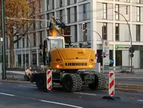Liebherr Litronic 918 Compact am 12.11.15 in Heidelberg