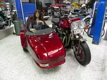 Münch 1300 TTSE mit Seitenwagen im Technikmuseum Speyer am 02.11.2015