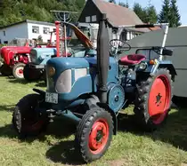 Lanz, gesehen bei der 2015er Oldtimerausstellung in Pferdsdorf/Thüringen, 08/2015