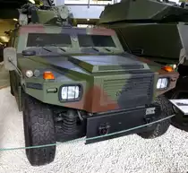 Mowag Eagle III 4x4, Aufkl�rungsfahrzeug der Mowag GmbH/Schweiz, Baujahr 1999, 190PS, Vmax.100Km/h, Schweizerisches Milit�rmuseum Full, Juli 2015