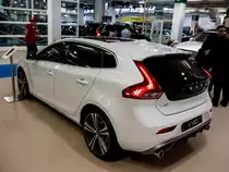 Volvo V40 Rückansicht (ab 2012). Foto: Auto Zürich, November 2015