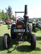 Lanz, gesehen bei der 2015er Oldtimerausstellung in Pferdsdorf/Thüringen, 08/2015