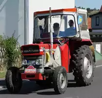 MF 133 als Teilnehmer des Festzuges anl. der 2015er Oldtimerausstellung in Pferdsdorf/Thüringen, 08/2015