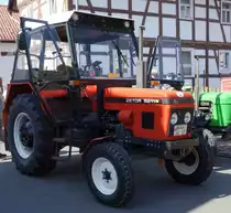 Zetor 5211, gesehen bei der 2015er Oldtimerausstellung in Pferdsdorf/Thüringen, 08/2015