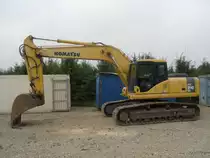 Komatsu PC 210 LC-7 stand am 09.08.2009 bei Schweich