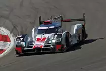 Audi R18 e-tron quattro '15 am 30.08.2015 auf dem Nürburgring.