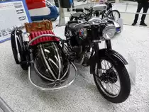 NSU Konsul 500 im Technikmuseum Speyer am 02.11.2015 (Baujahr 1951, 22 PS, 500 cm³ Hubraum, 1 Zylinder)