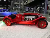 Sunbeam 3 Liter Twin Cam im Technikmuseum Speyer am 02.11.2015 (Baujahr 1927, 95 PS, 2920 cm³ Hubraum, 6 Zylinder)