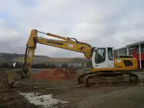 Liebherr R 914C HD-SL Litronic stand am 08.11.2009 bei Besch