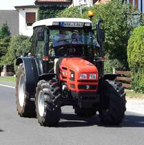 Same Dorado 55, als Teilnehmer des Festzuges anl. der 2015er Oldtimerausstellung in Pferdsdorf/Thüringen, 08/2015