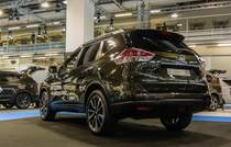Nissan X-trail III. Generation, gesehen auf dem Auto Zürich 2015