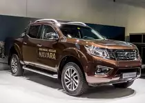 Der neue 2016-er Nissan , gesehen auf dem Auto Zürich 2015.