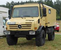 Unimog, gesehen beim Seitzenhahner Oldtimertag im August 2015