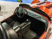 Caterhan Seven 275S interior. Foto: Auto Zürich, November 2015.