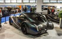 Morgan Aeromax Aero 8, Heckansicht. Aufnahme: Auto Zürich, November 2015.