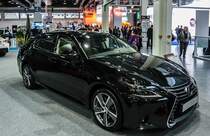 Lexus GS 450h. Aufnahme: Auto Zürich, November 2015.