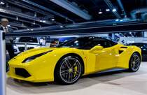 Ferrari 488GTB. Foto: Auto Zürich, November 2015.