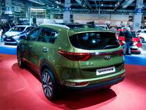 Der neue Kia Sportage ( Rückansicht ab 2016), fotografiert auf dem Auto Zürich 2015