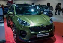 Der neue Kia Sportage (ab 2016), fotografiert auf dem Auto Zürich 2015