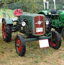 Hela 16, steht bei der Oldtimerausstellung in Seitzenhahn im August 2015